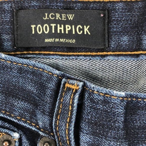 J.Crew Toothpick Skinny ankle Jeans Womens Size 24 - Picture 9 of 9